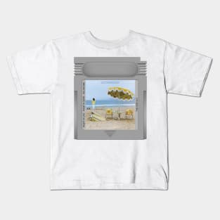 On the Beach Game Cartridge Kids T-Shirt